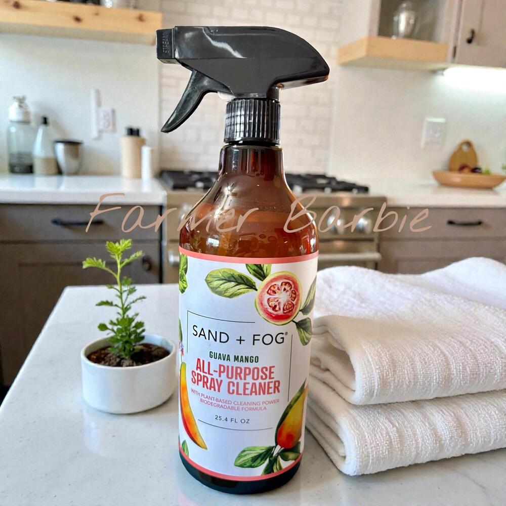 SAND + FOG™ Plant-Based Kitchen REFRESHER & CLEANER ~ Guava Mango